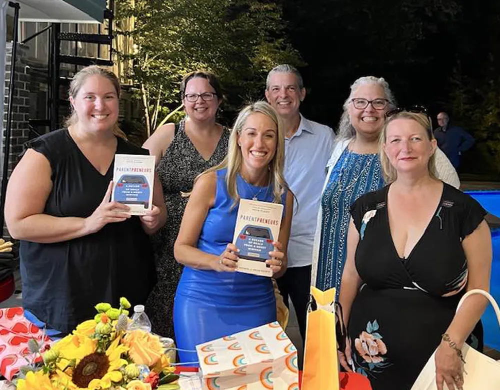 Publishers at the book party