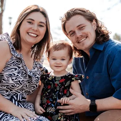 Publisher Devon Sayre and family